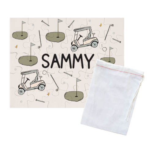 Kids Personalized 30 Piece Puzzle | Tee Time