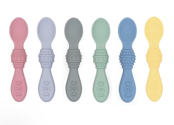 Baby Silicone Spoons | First Stage Infant Spoons