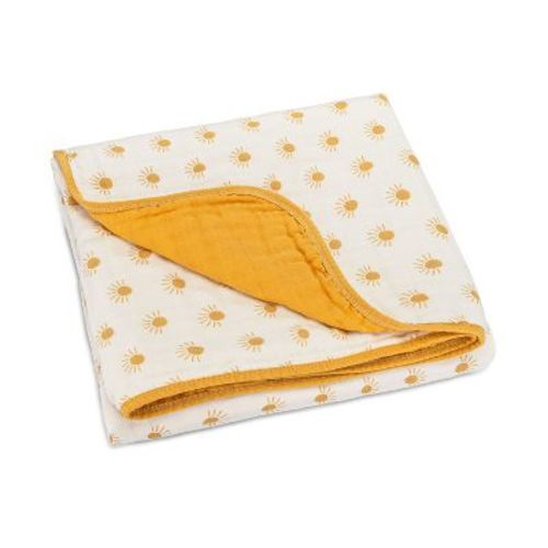 Parker Baby Co. Cotton Muslin Blanket - Gray Buffalo