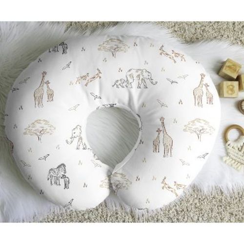 Sweet Jojo Designs Gender Neutral Unisex Support Nursing Pillow Cover (Pillow Not Included) Serengeti Animals Multicolor