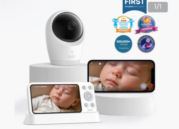 eufy Baby Monitor E21 | 4K, AI alerts & Secure Privacy - eufy US