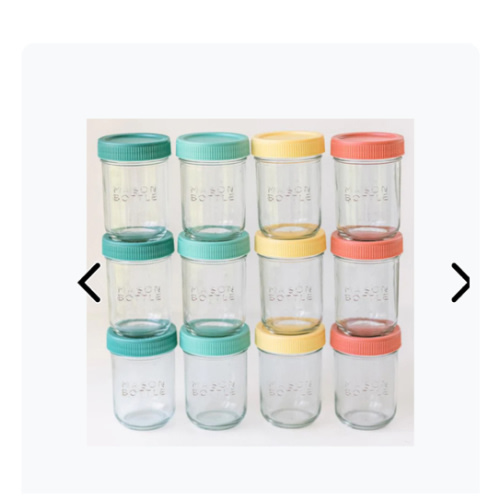 Breastmilk Storage Jar Set – Mason Bottle