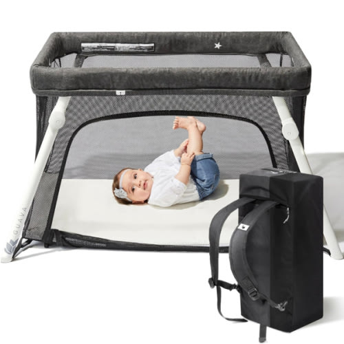 Lotus Everywhere Travel Crib: Lightweight Travel Crib for Babies – Guava Family