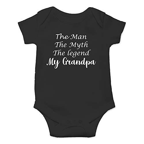 CBTwear The Man, the Myth, the Legend Grandpa - Baby Clothes - Funny Newborn Bodysuit Outfits for Boys and Girls
