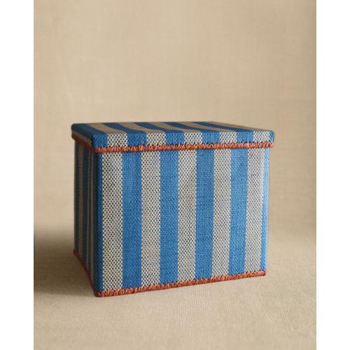 KIDS' FOLDABLE STRIPED BASKET