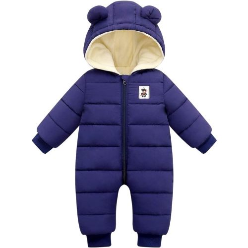 Cute Baby Boys Snowsuit New Born baby girls Winter Coat Toddler Clothes