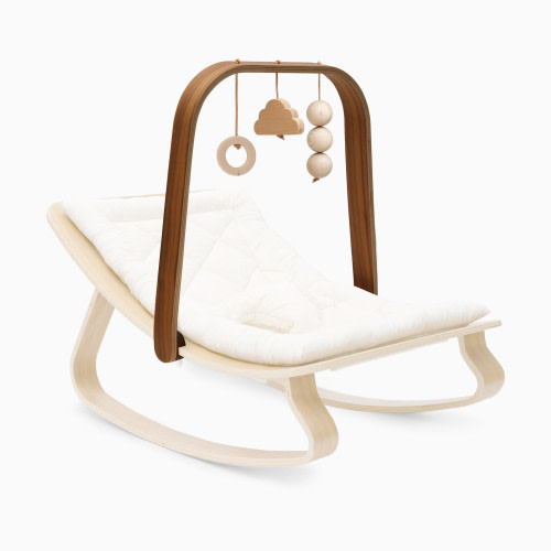 Charlie Crane LEVO Baby Rocker Arch - Walnut