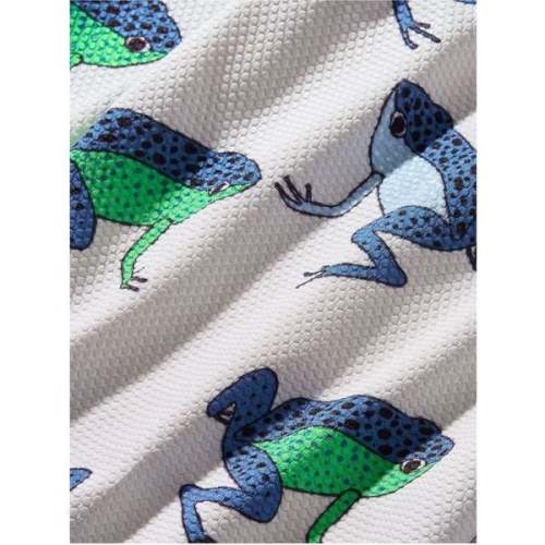 Rash Guard Baby Swimsuit, Blue Dart Frogs - Tea Collection | Maisonette
