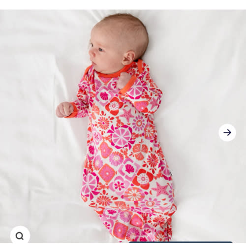 Coastal Gems Infant Gown – Little Sleepies