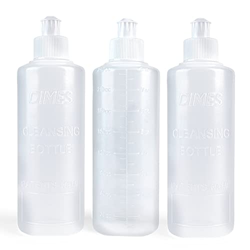 DIMES Peri Bottle for Postpartum Care [3-Pack] – 8 oz Perineal Squirt Bottle – Postpartum Essentials for New Moms – Easy to use Portable Bidet for women