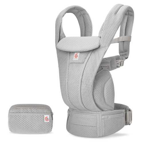 Ergobaby Omni Deluxe Baby Carrier, Mesh - Pearl Grey