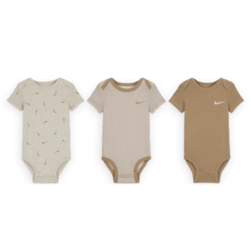 Nike Baby Essentials Baby (0-9M) 3-Pack Bodysuits