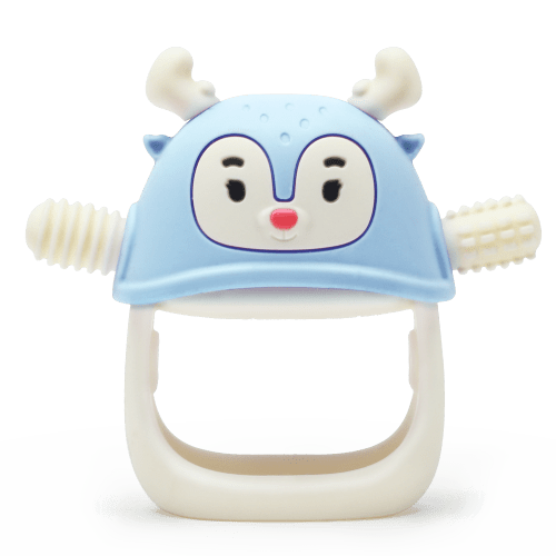 Never Drop Reindeer Chewing Toys for 3M+ Teething Babies,