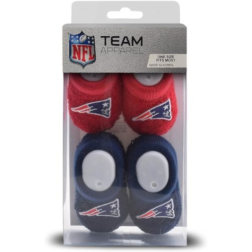 FBF - NFL Infant Bootie Socks 0-12 Months - 2 Pack