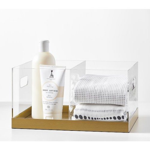 Acrylic and Metallic Nursery Modern Kids Storage | Pottery Barn Kids