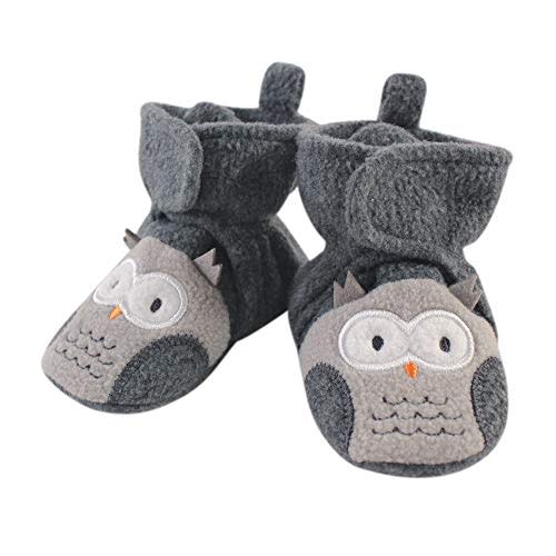 Hudson Baby Unisex-Child Cozy Fleece Booties Winter Accessory Set