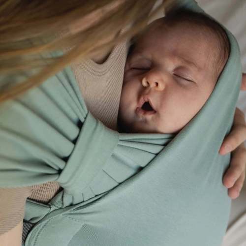 Boba Bliss Baby Wrap Carrier in Sea Mist – Boba Inc.
