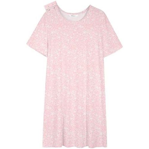 AVIIER 100% Cotton Hospital Gowns for Women Open Back Tear Away Post Shoulder Surgery Dress Adaptive Clothing Nightgowns