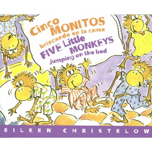 Cinco monitos brincando en la cama /Five Little Monkeys Jumping on the Bed (BBD)