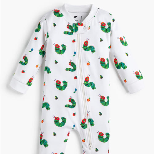 One-Piece Baby Pajamas - Organic Baby Clothes - Monica + Andy