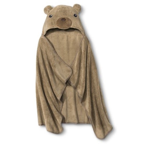 Circo® Newborn Bear Wrap Towel - Brown