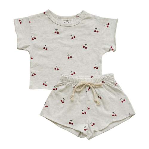 Cherries Short Set | The Baby Cubby