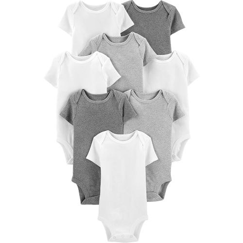 Simple Joys by Carter's unisex-baby 8-pack Short-sleeve Bodysuit