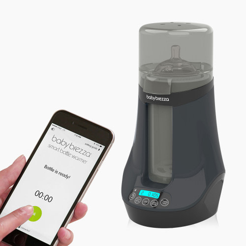 Baby Brezza Smart Bluetooth Connected Bottle Warmer - Charcoal