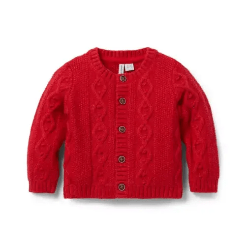 Baby Cable Knit Cardigan