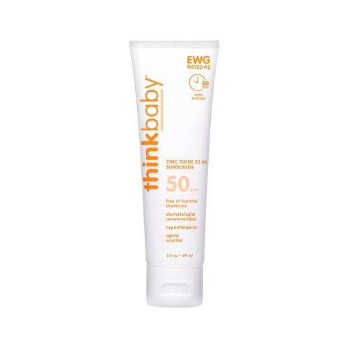 Thinkbaby Mineral Sunscreen Lotion Spf 50 - 3 Fl Oz