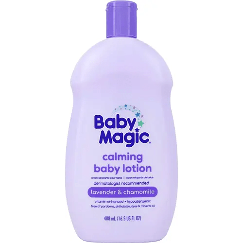 Baby Magic Calming Body Lotion, Lullaby Scent, Lavender & Chamomile, Lavender, 16.5 Fl.Oz