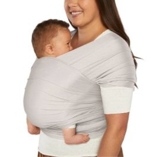 Aura Baby Wrap - Sustainable Mesh: Soft Grey