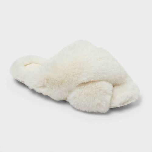 Women's Paris X-Band Scuff Slippers - Auden™ Ivory L
