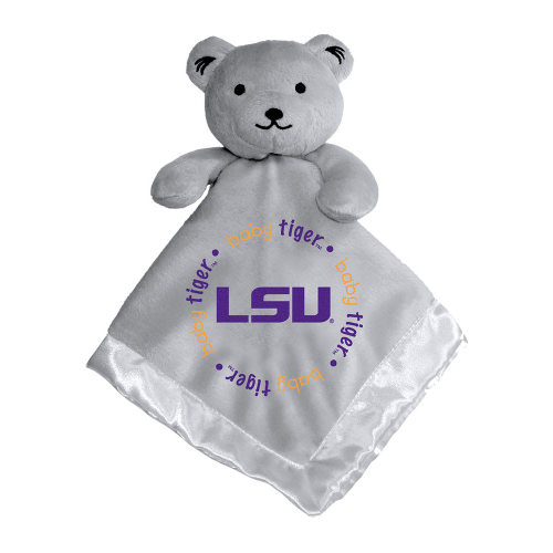 LSU Tigers Security Bear Baby Blanket