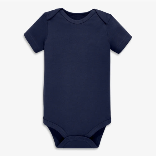 The Organic Short Sleeve Babysuit | Primary.com