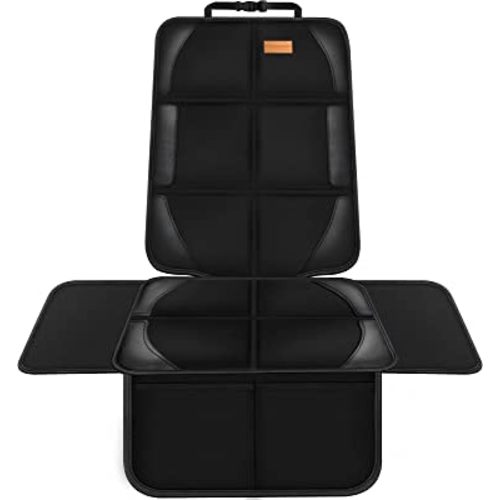 Car Seat Protector, 1 Pack of Seat Protectors, Thickest Padded 600D Fabric Padding, Waterproof, Durable, Anti Slip Backing, Child Seat Protection, Suitable for Babies, Toddlers, Children