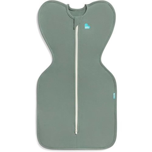 Love to Dream Swaddle UP, Baby Sleep Sack, Self-Soothing Swaddles for Newborns, Improves Sleep, Snug Fit Helps Calm Startle Reflex, New Born Essentials for Baby, 1.0 TOG, 5-8.5 lbs, Deep Olive
