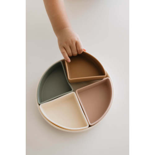 Silicone Plate | Removable Dividers