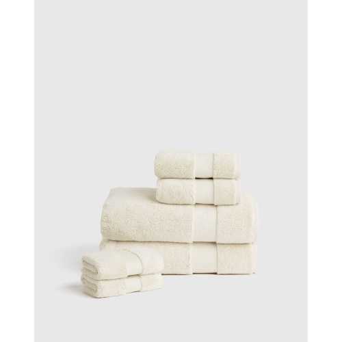 Turkish Ultra Luxe Plush Bath Towel Bundle in Ivory