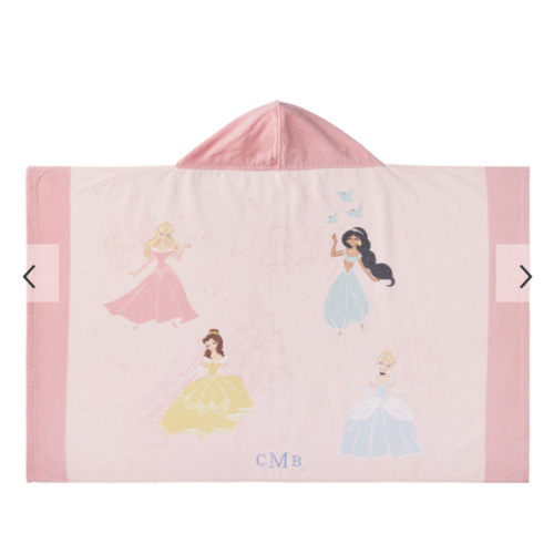 Disney Princess Castles Beach Hooded Towel | Pottery Barn Kids