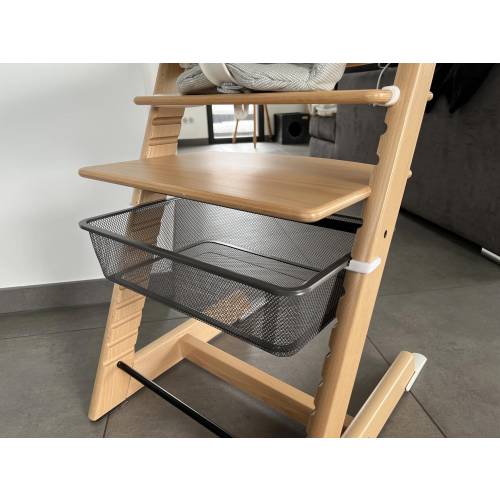 IKEA Trofast Adapter for STOKKE Tripp Trapp High Chairs - Compatible with Metal/Mesh Trofast Basket - Set of 2 - Food Grade PLA