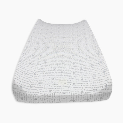 Organic Cotton Jersey Changing Pad Cover - Alphabet Bee