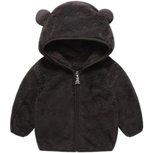newborn boys girls 0-6 months winter jackets for baby coat warm flecee clothes