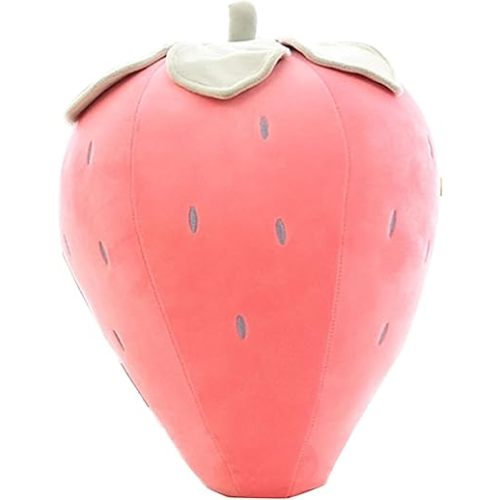 Pillow Strawberry Plush Stuffed Strawberry Toy Fruit Pillow Cushion for Kid 9.8"