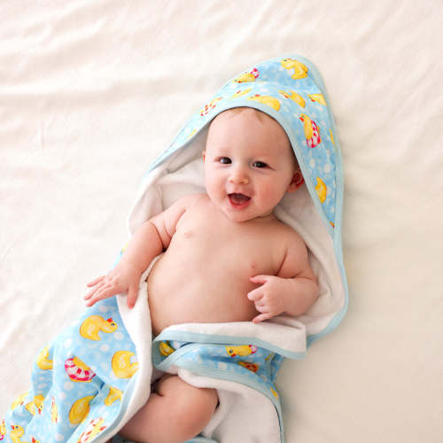 Rubber Ducky Hooded Towel