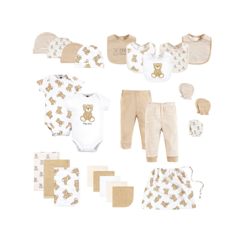 Hudson Baby Shower Gift Sets, 25-Piece, Sizes Newborn-6 Months