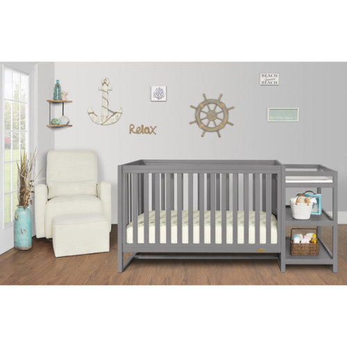 Dream On Me Milo 5-in-1 Convertible Crib and Changer & Reviews | Wayfair