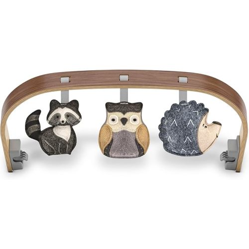 UPPAbaby Mira Forest Fun Toy Bar/Easily Attaches to Baby Bouncer/Sensory Entertainment
