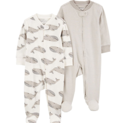 Baby 2-Pack 2-Way Zip Sleep & Plays