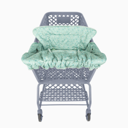 Sprucely Antibacterial Compact Shopping Cart Cover - Frosty Mint
